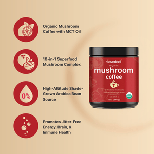 Organic Mushroom Coffee with MCT Oil, 12oz