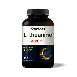 L-Theanine Supplement 400mg Per Serving, 400 Capsules