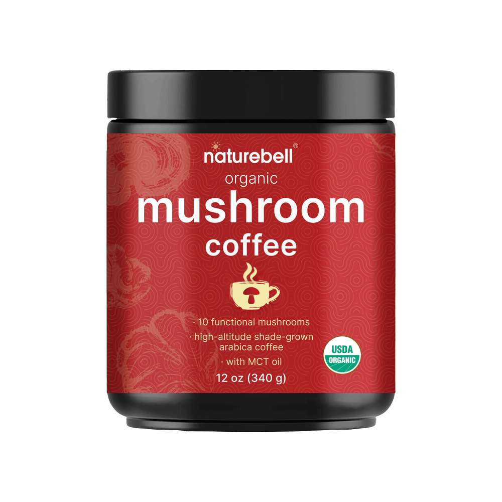 Organic Mushroom Coffee with MCT Oil, 12oz