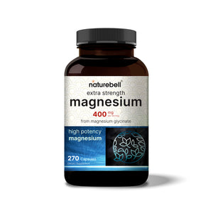 Magnesium Glycinate 400mg, 270 Capsule