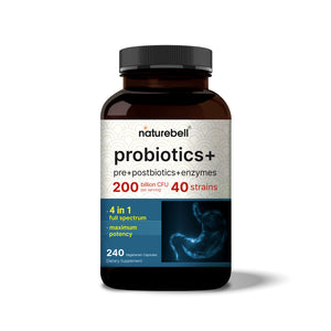 Probiotics 200 Billion CFU Per Serving, 240 Veggie Capsules