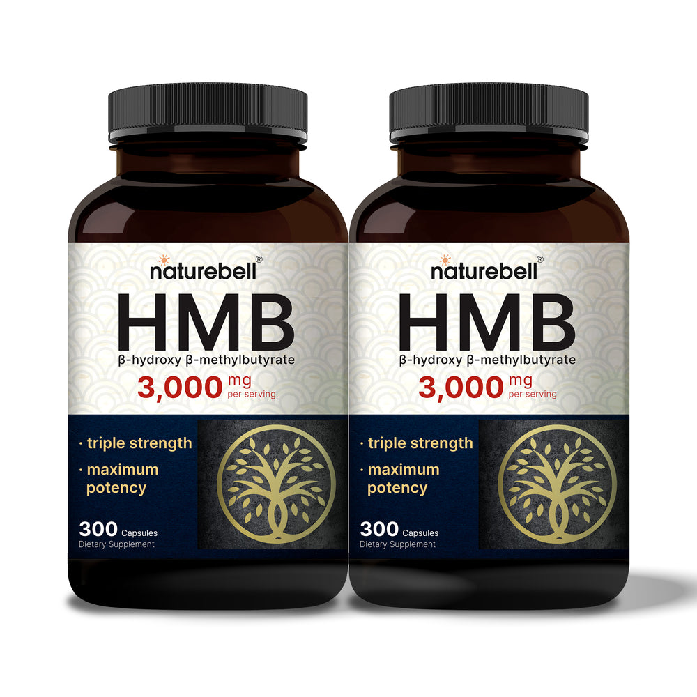 HMB Capsules 3,000mg Per Serving, 300 Capsules Per Bottle